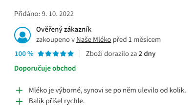 naše mlého hodnocení
