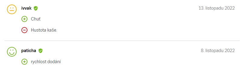 naše mléko zkušenosti