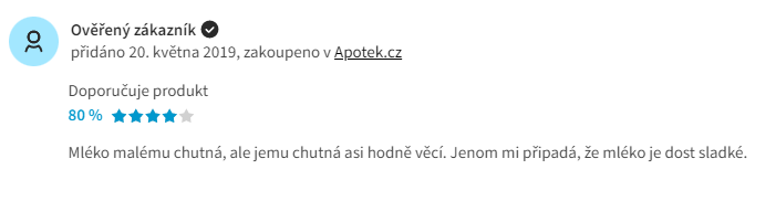 našemléko hodnocení